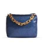 Front-image-of-croc-pattern-sling-bag